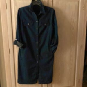 Talbots denim dress - size 12